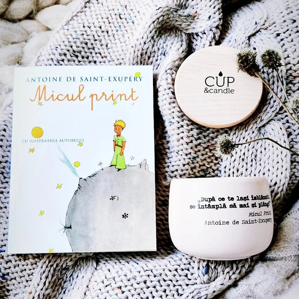 #deCadou #dinCărți. Cadou carte și lumânare Micul Prinț
