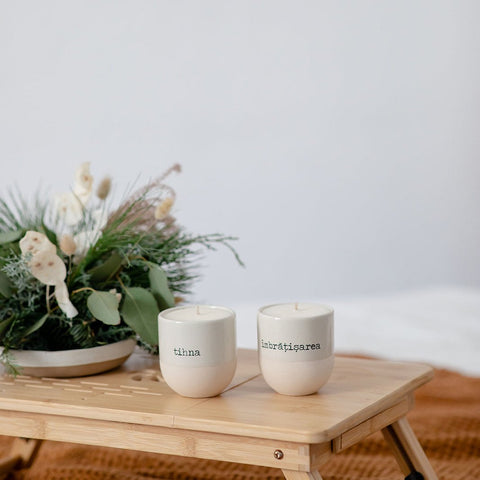 Lumânare Cup & Candle #TIHNA (palo santo)