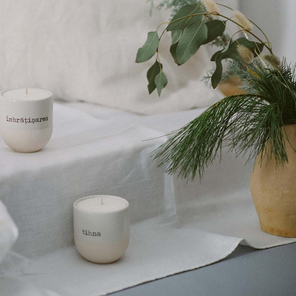 Lumânare Cup & Candle #TIHNA (palo santo)