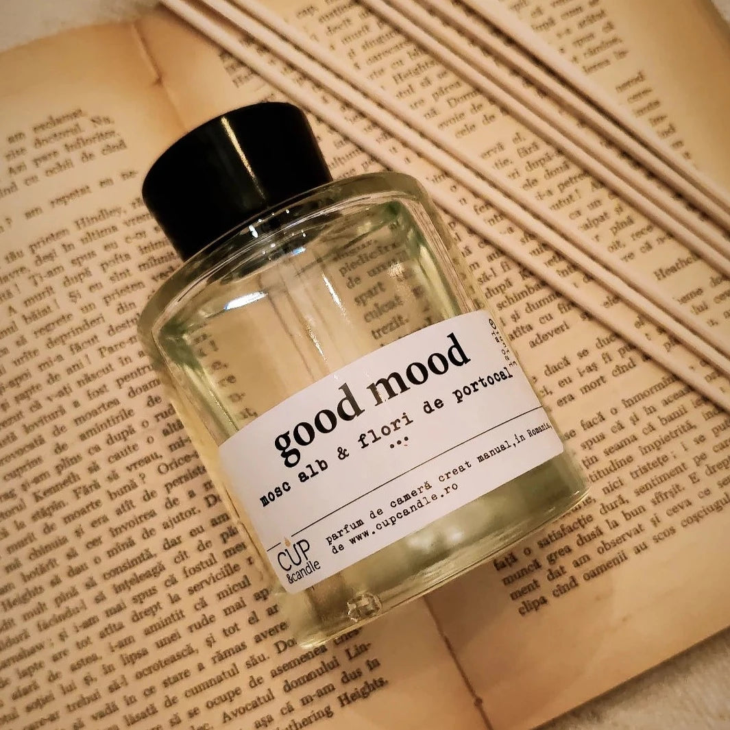 #Parfum de cameră. Mosc alb și flori de portocal