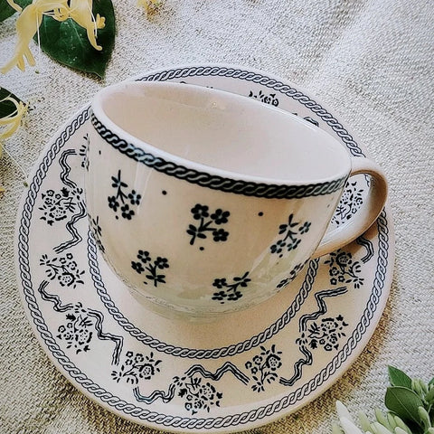 Lumânare Cup & Candle în ceașcă vintage din ceramică