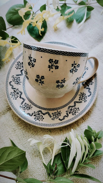 Lumânare Cup & Candle în ceașcă vintage din ceramică