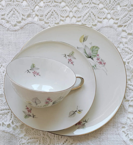 Lumânare Cup & Candle în ceașcă vintage Bavaria. Set mic dejun