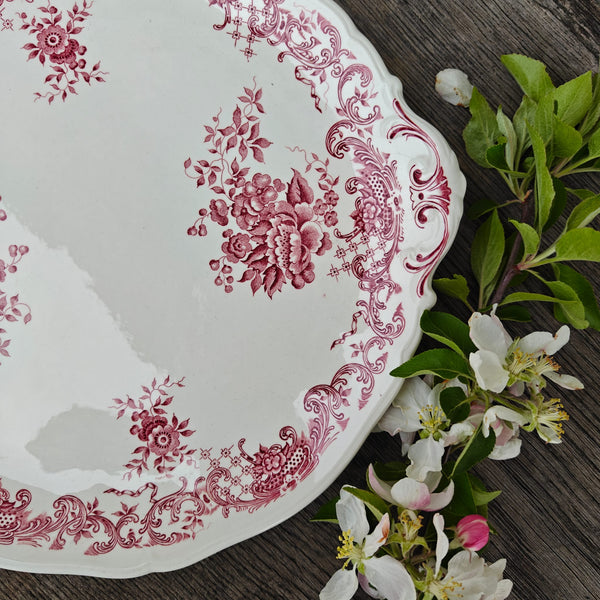 Platou pentru tort, Valeria - Villeroy & Boch vintage, anii '80
