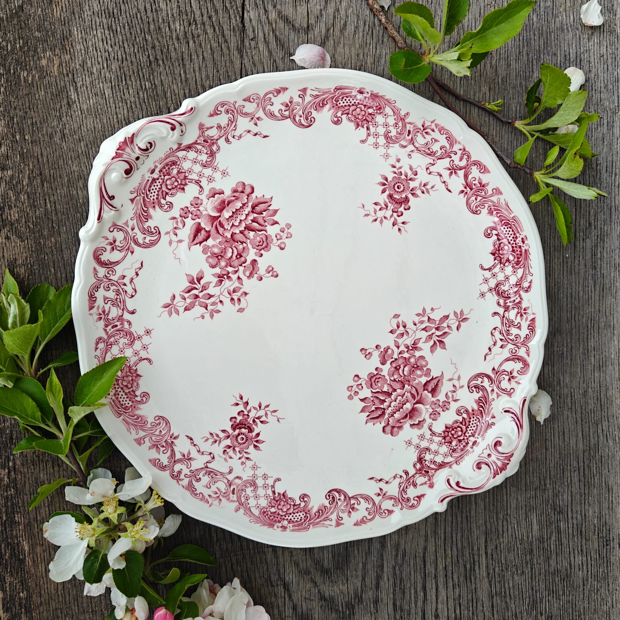Platou pentru tort, Valeria - Villeroy & Boch vintage, anii '80