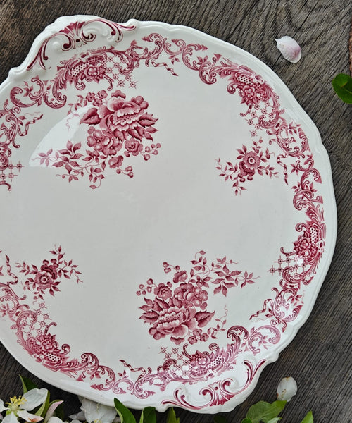 Platou pentru tort, Valeria - Villeroy & Boch vintage, anii '80