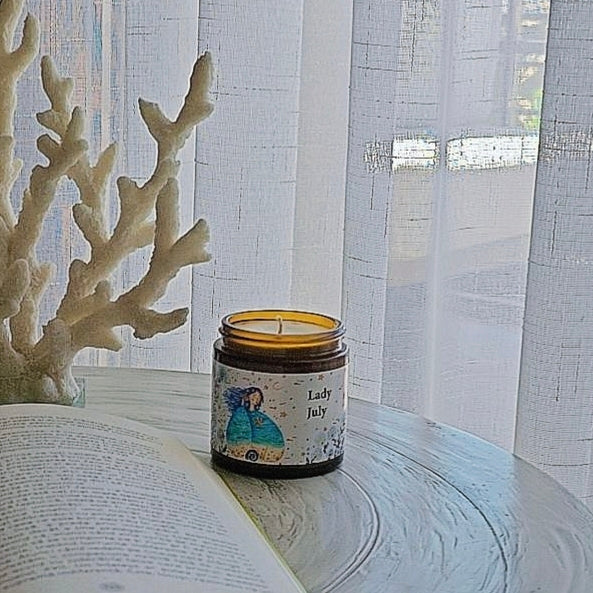 #LadyJuly Lumânare #GoodMood Cup & Candle + Andreea Molocea. IULIE