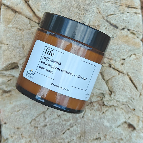#GoodMood. Lumânări cu parfum de cafea: LIFE, FIKA, OLEILU, UKIYO, PROCAFFEINANTING