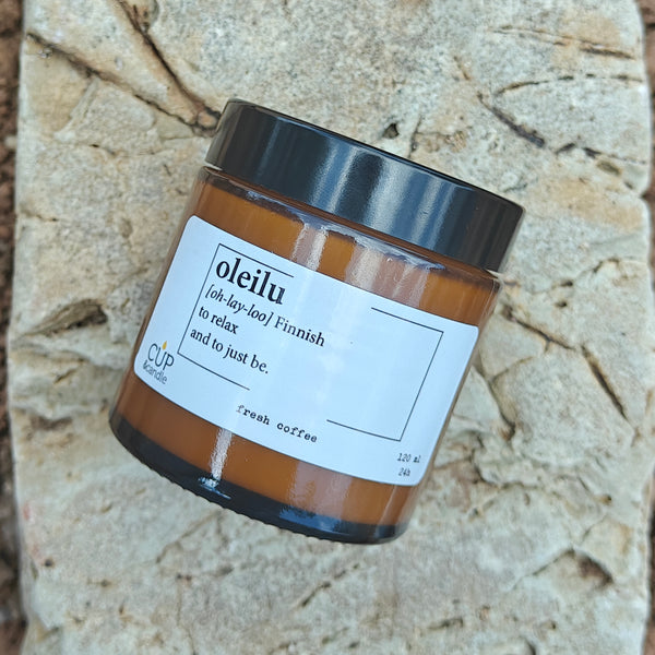 #GoodMood. Lumânări cu parfum de cafea: LIFE, FIKA, OLEILU, UKIYO, PROCAFFEINANTING
