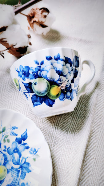 Lumânare Cup & Candle în ceașcă vintage Myott, colecția Claremont