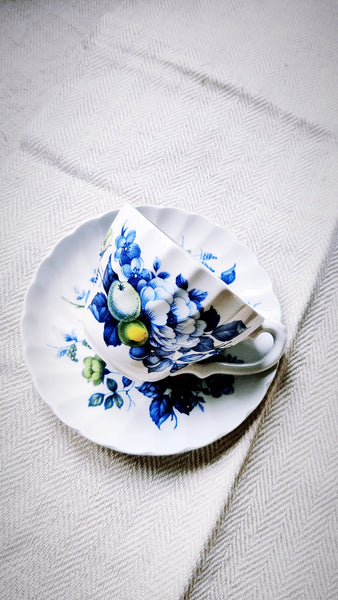 Lumânare Cup & Candle în ceașcă vintage Myott, colecția Claremont